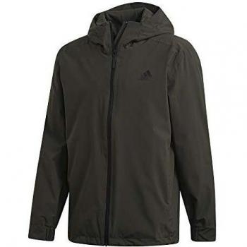 Adidas Herren BSC 3S RAIN.RDY Regen‑Ready Sportjacke – Legend Earth, S