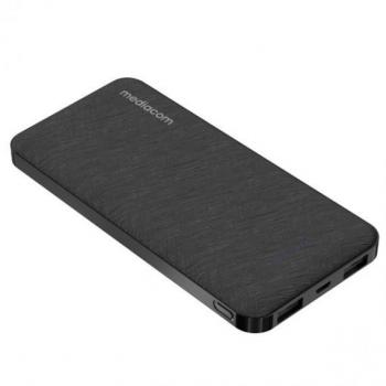 Powerbank Mediacom 10000mAh Ultrasottile USB Nero