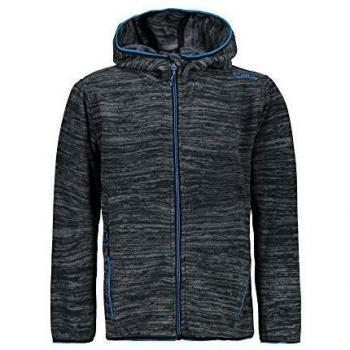 CMP Jungen Kapuzenfleecejacke, Grafite Mel. U890