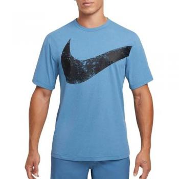 Nike Hyverse Swoosh Dri-FIT Löpartröja Herr Größe L Farbe blau