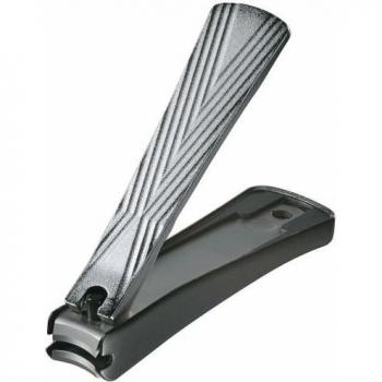 KAI R Nagelschneider M – gebogene Klinge, Stoppetui inklusive, Japan, Schwarz