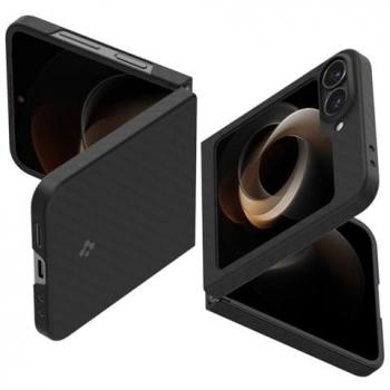 Spigen Air Skin (Samsung Galaxy Z Flip6, Samsung Galaxy Z Flip7 FE) – Copertura Smartphone Nero