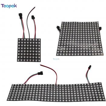 WS2812b Digital RGB LED Panel 8x8 8x32 16x16 Individually Addressable Full Color DC5V Display