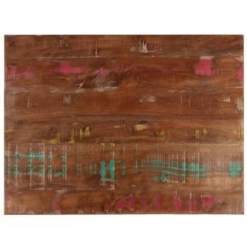 Vidaxl Table Top 80x70 cm Rectangular Solid Wood Reclaimed