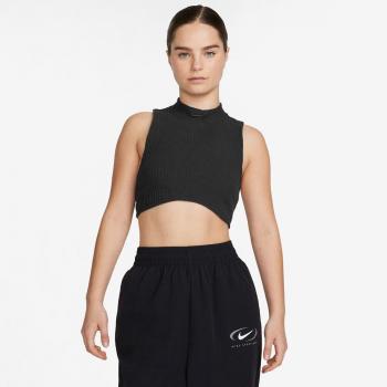 Nike Women's Sleeveless Black Crop Tank