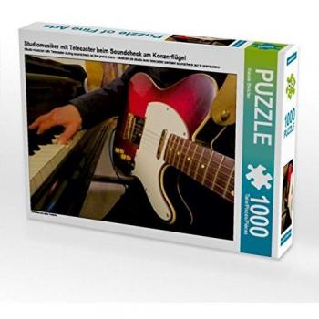 Soundcheck‑Musiker‑Puzzle 1000 Teile – Konzertflügel, 64×48 cm