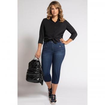 Jeans Mony, elasticizzati, taglio conico, Donna, Blu, Taglia 48, Cotone/Poliestere