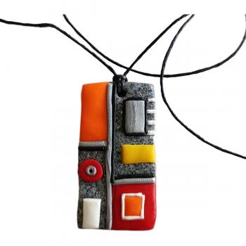 Cubic Color Splash Necklace by Lily