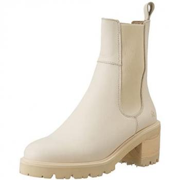 Botines de tacón Art para mujer modelo Brugge color crema