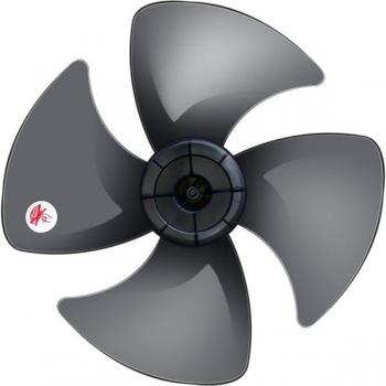 Lame ventilateur plastique 4 feuilles 16 pouces 400mm 1 pièce