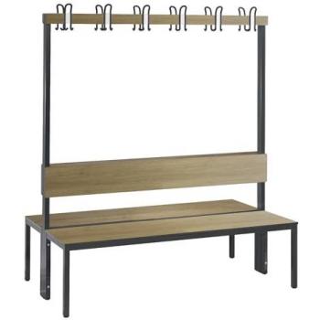Panca Basic Plus Bifrontale Appendini Schiena Rovere L1500