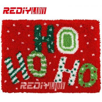 DIY Snowman Latch Hook Rug Kit