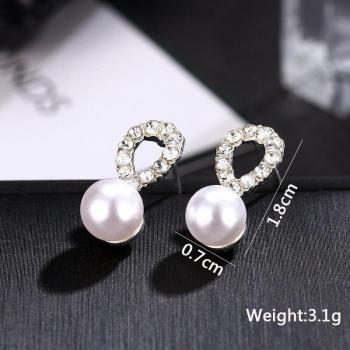 Boucles d'oreilles pendantes en forme de goutte d'eau