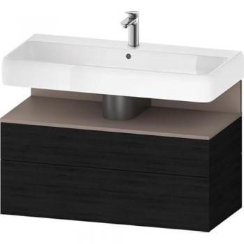 Duravit Qatego Waschtischunterbau mit 1 Schublade und Nischenbeleuchtung