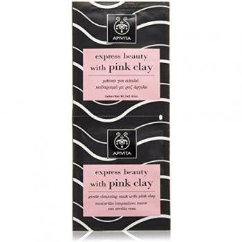 Maschera Viso Apivita Argilla Rosa 2 x 8 ml
