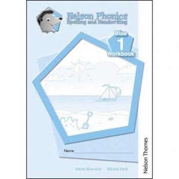 Nelson Phonics Spelling and Handwriting Blue Workbooks 1 (10) Book