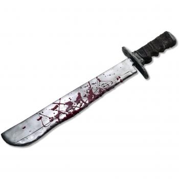 Freitag der 13. Machete in Grau-Rot