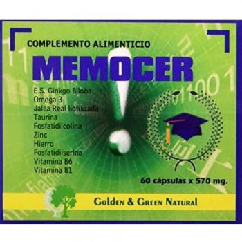 Memocer Golden Green 60 cápsulas