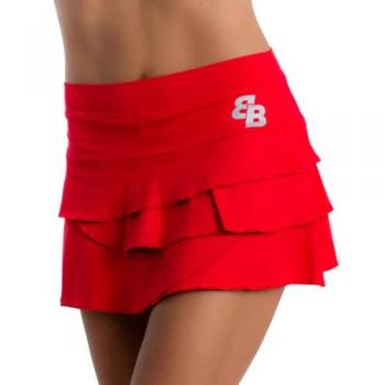 Jupe rouge B.B. Monaco