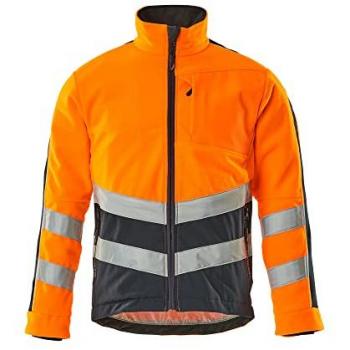 MASCOT® Reflexjacke SHEFFIELD orange, schwarzblau Größe XL