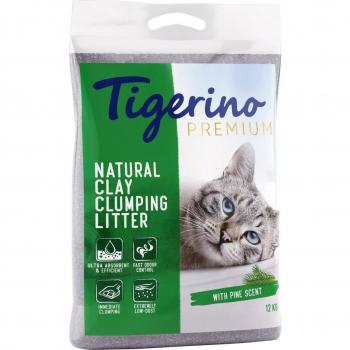 Litière Tigerino Premium, senteur pin pour chat