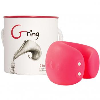 Neonrosener Finger Vibe von G‑Vibe Gring – Einzeln
