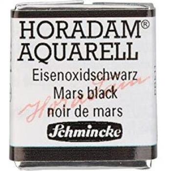 Schmincke Aquarellfarbe Marsschwarz 1/2 Näpchen