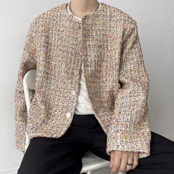 Botón Único Tweed para Hombre