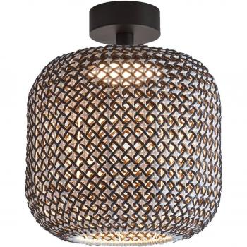 Luz de exterior Bover Nans PF/31 LED, marrón, 32 cm