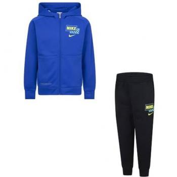 Conjunto Nike GFX Therma-Fit FZ para Niños Azul