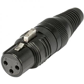 Hicon HI-X3CF-G XLR-Steckverbinder Buchse, gerade Polzahl