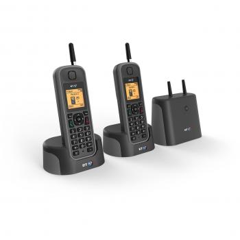 BT Elements 1K Robust Cordless Phone Twin Pack