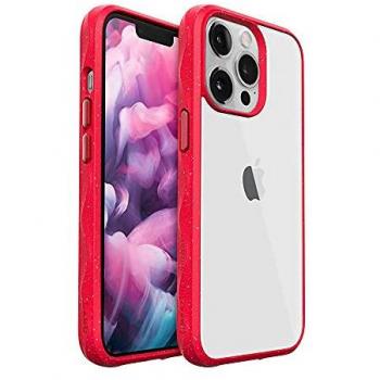 Crystal Matter Cover von LAUT für iPhone 13 Pro Max – Rot