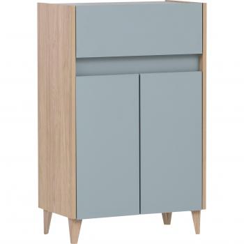 Elba Unterschrank – Schildmeyer, 56,9 × 90,3 × 33 cm, Eiche hell Nachbildung