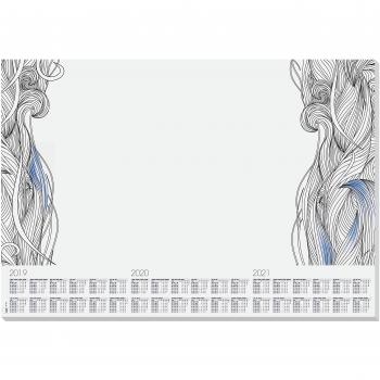 Sigel 54412SG Paper Desk Pad with 30 Sheets