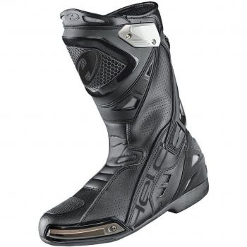 EPCO II bottes moto perforées, couleur noire, 47 cm