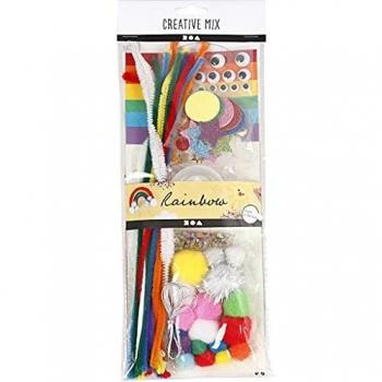 Assortiment De Loisirs Créatifs, Arc-en-ciel, 1 Pq. | 977445