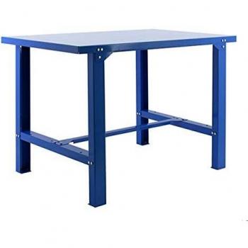 Durable Blue Metal Workbench 73x120x83 cm