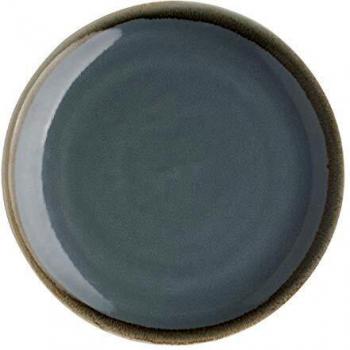 Olympia Kiln Round Coupe Plate in Ocean
