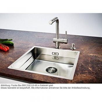 Franke 3D Einbauspüle Edelstahl Einzelbecken
