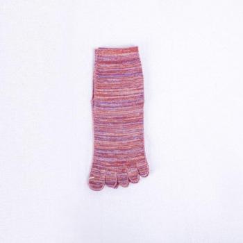 Chaussettes Femmes 5 Doigts Yoga Coton Gel Silice Antidérapantes Fitness