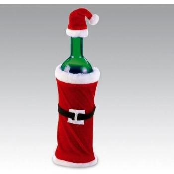 Zauberhafte Nikolaus-Flaschen-Dekoration