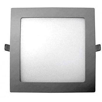 Downlight LED Cuadrado 26W 2400Lm Aluminio Mate