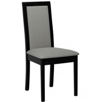 Chaise Moderne Victorville 343, Noir, 93x47x53cm