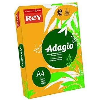 Rey Adagio A4 80 g/m² Amarillo 500 hojas