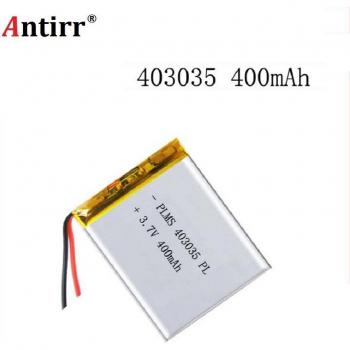Carga recargable Li‑Po 3,7 V 400 mAh – ideal para Mp3, MP4, MP5 y GPS