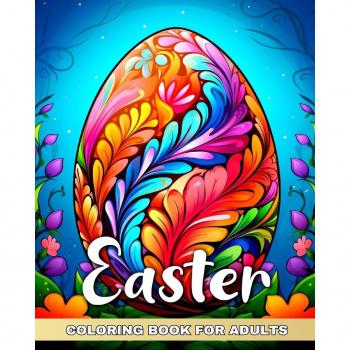 Easter Coloring Book for Adults