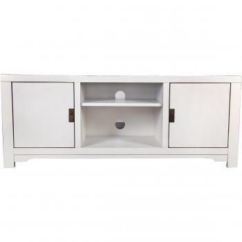 SIT Möbel 1815‑10 Lowboard „Ming“ – massiv gepapelt, weiß lackiert