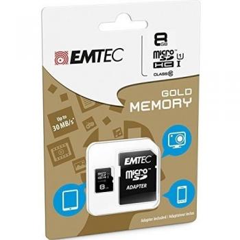Tarjeta de memoria Emtec microSD 8GB Clase 10