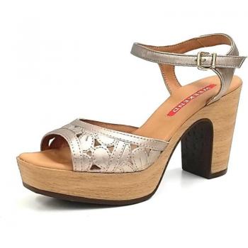 Sandalias de Mujer Weekend en Color Metal
